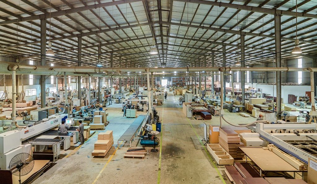 Đơn vị có xưởng sản xuất riêng biệt sẽ có khả năng cung ứng dịch vụ thi công nội thất tốt hơn