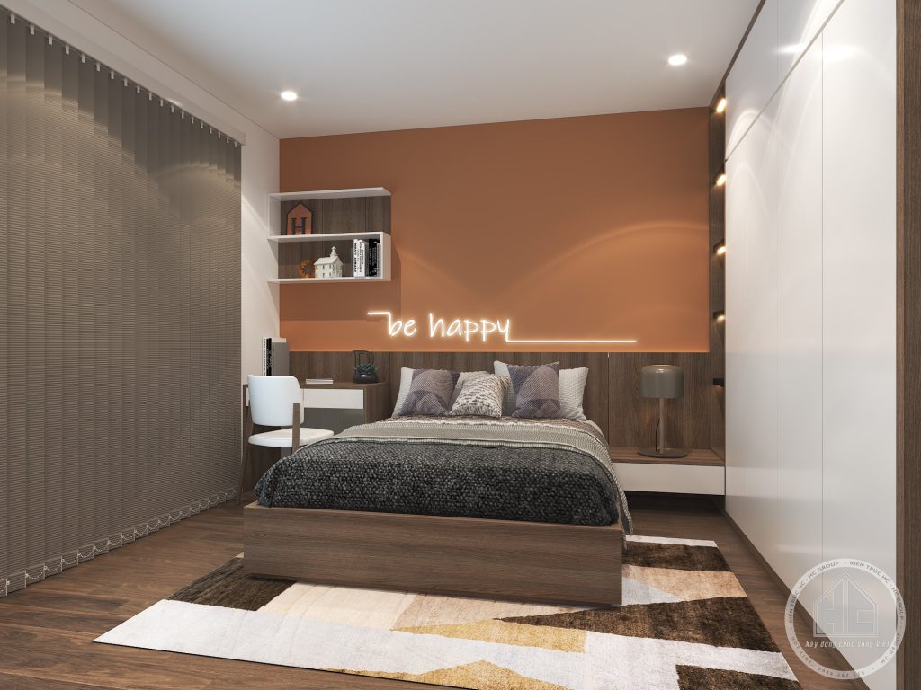 Không gian phòng ngủ đầy sáng tạo do Kiến trúc HC thiết kế