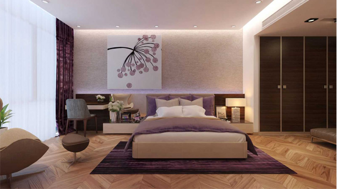 Mẫu thiết kế nội thất phòng ngủ của nội thất Đức Anh Tuyên Quang