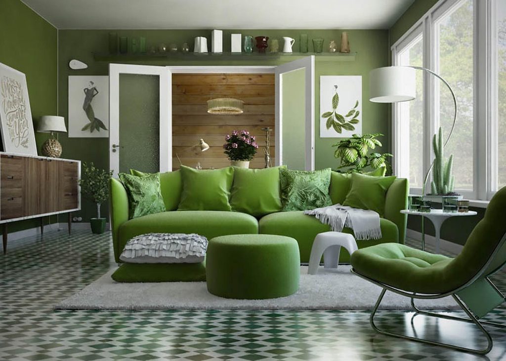 Mẫu thiết kế nội thất căn hộ sở hữu nhiều màu sắc độc đáo