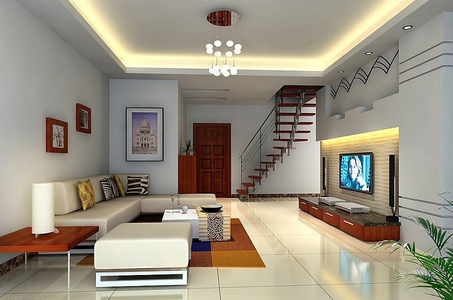 Mẫu thiết kế nội thất phòng khách theo phong cách cực kỳ độc đáo và mới lạ của HL Design