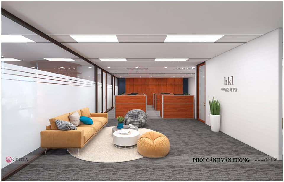 Các mẫu thiết kế nội thất văn phòng của CENTA luôn đảm bảo tính thẩm mỹ và phong thủy trong từng không gian